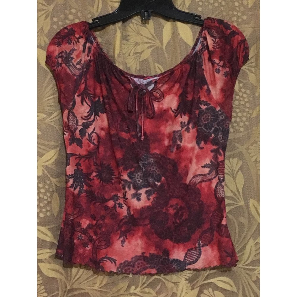 Cute, comfortable sheer top